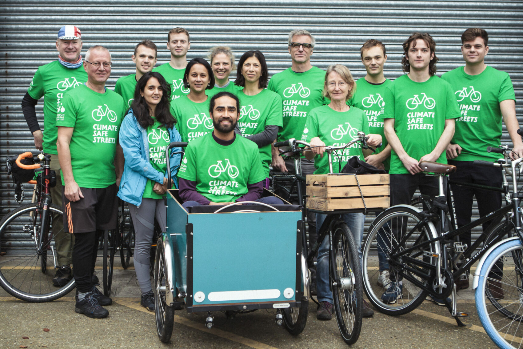 Group photo of LCC Climate Safe Streets Champions