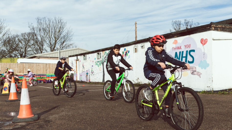 LBK children cycling
