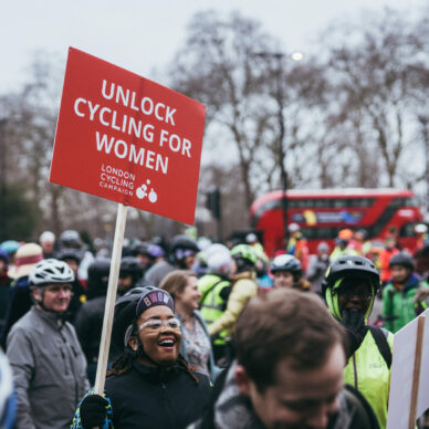 LCC Women's freedom protest ride